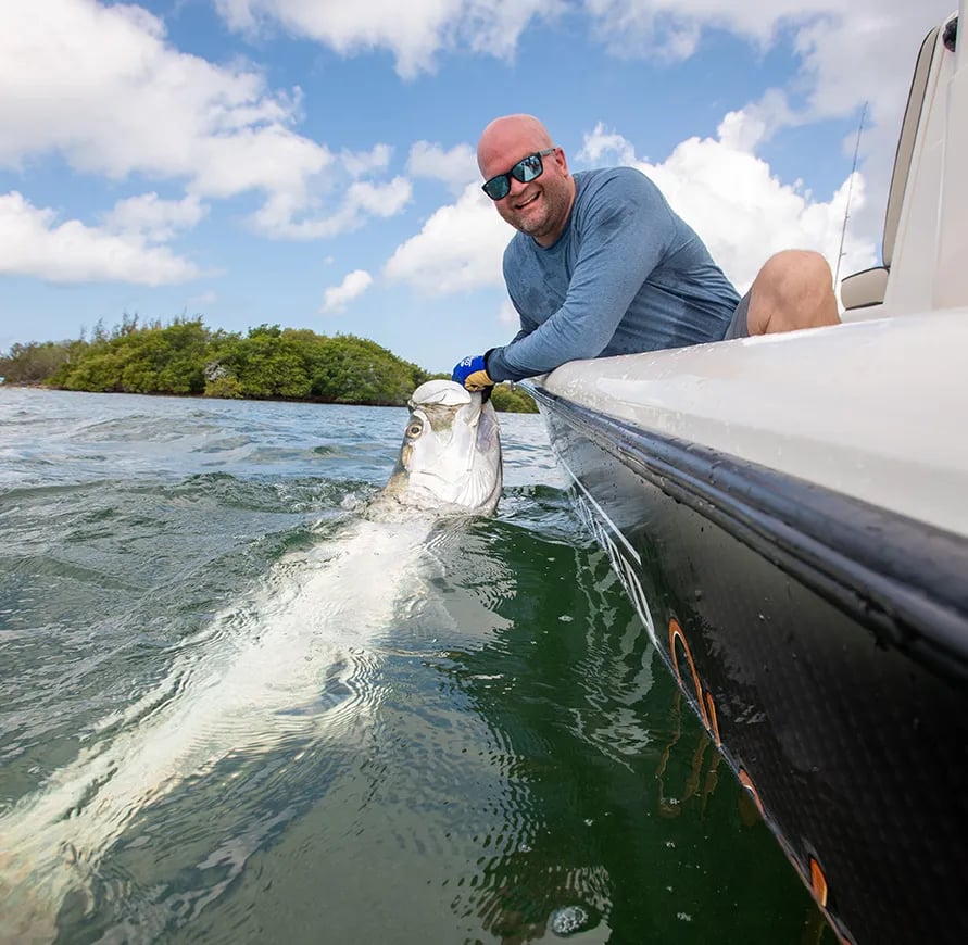 backcountry fishing Florida Keys Tarpon