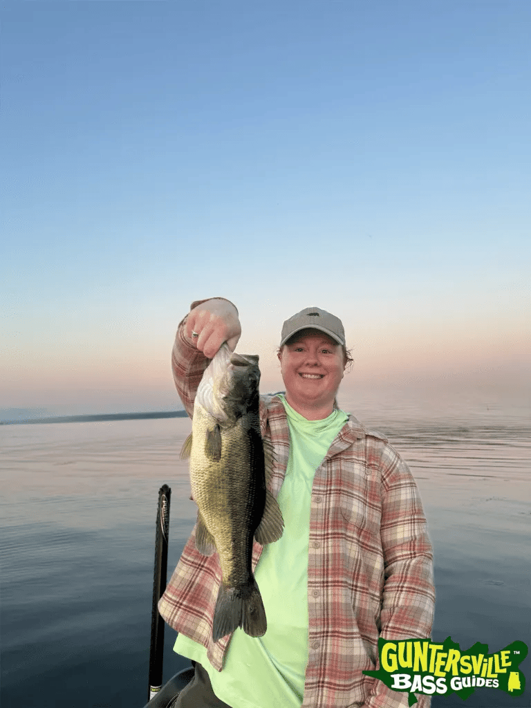 Lake Guntersville bass from a Capt. Scott Jernigan guided trip