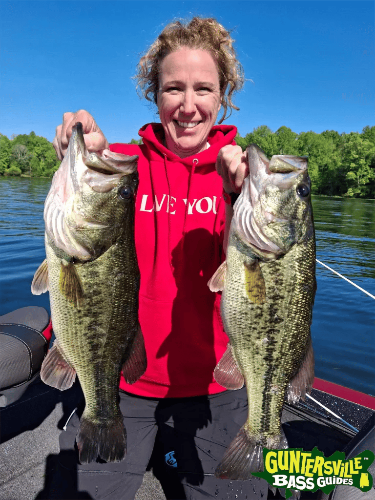 Capt. Phillip Criss trip photo showing another big Lake Guntersville bass