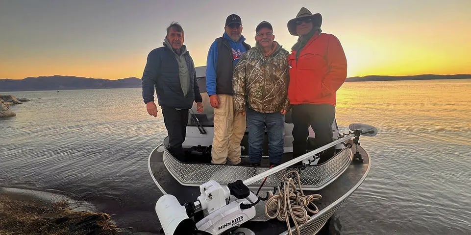 Happy customers on a chartered fishing trip with JD Richey Sportfishing