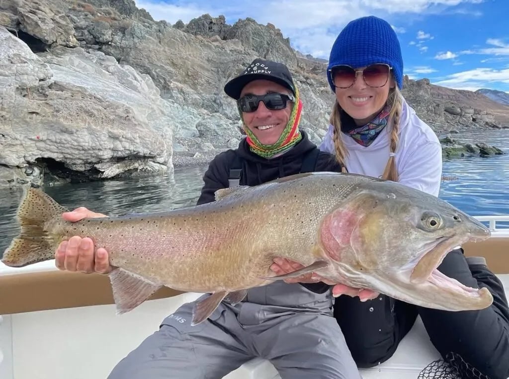 Pyramid Lake Fly Fishing November 2024