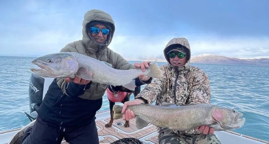 Fly Fishing Techniques Pyramid Lake - Double Hook Up