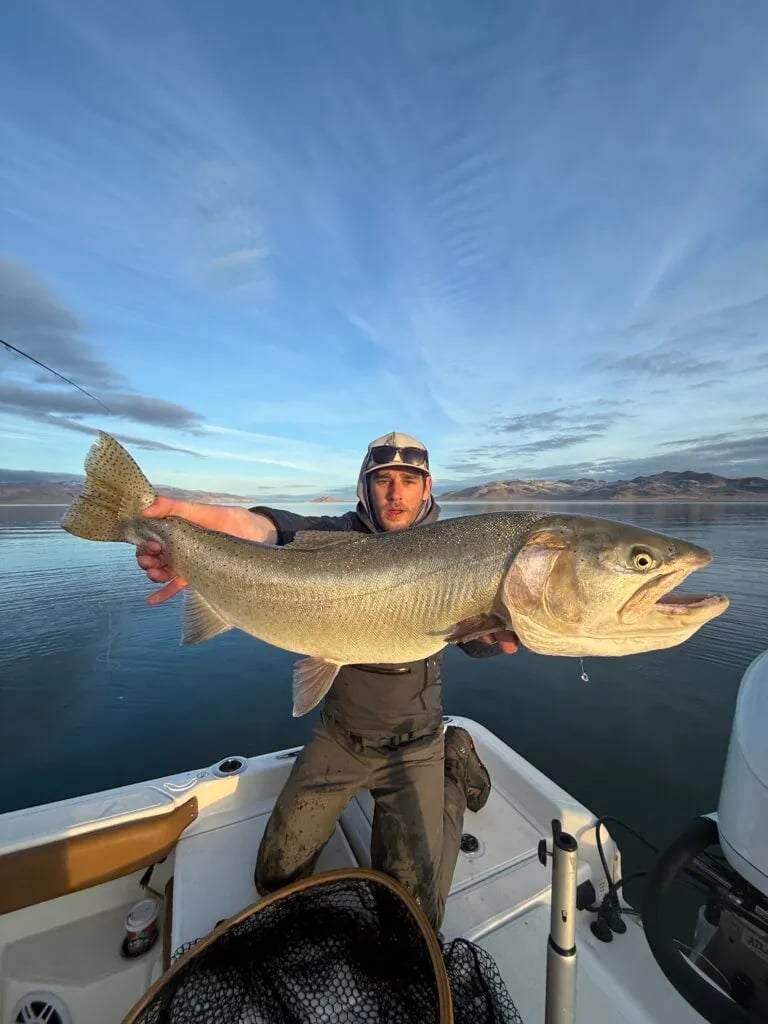 Fly Fishing Pyramid Lake January 2025