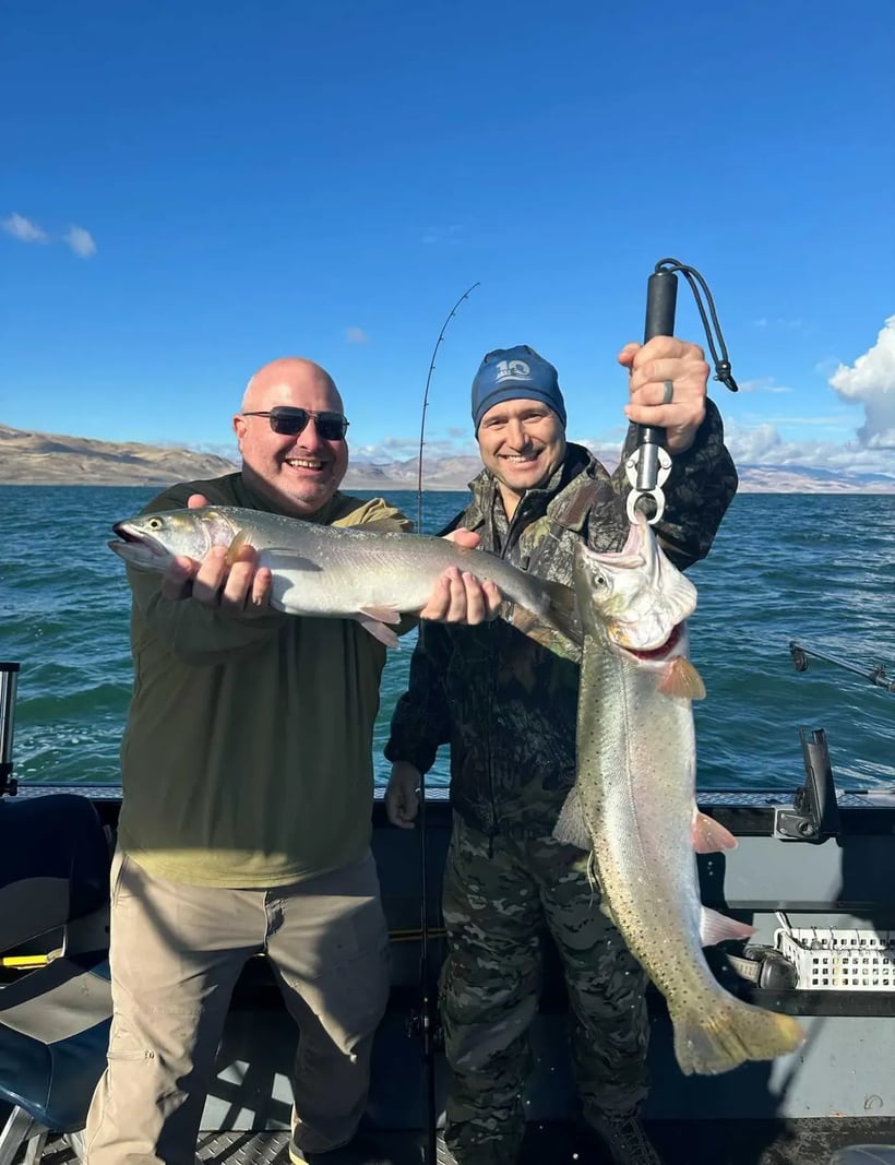 Advanced Cutthroat Trout Jigging Guided Fishing Trip – Pyramid Lake, NV