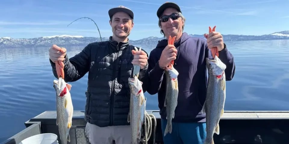 Beginner Guided Fishing Trip – Pyramid Lake, NV Cutthroat Trout