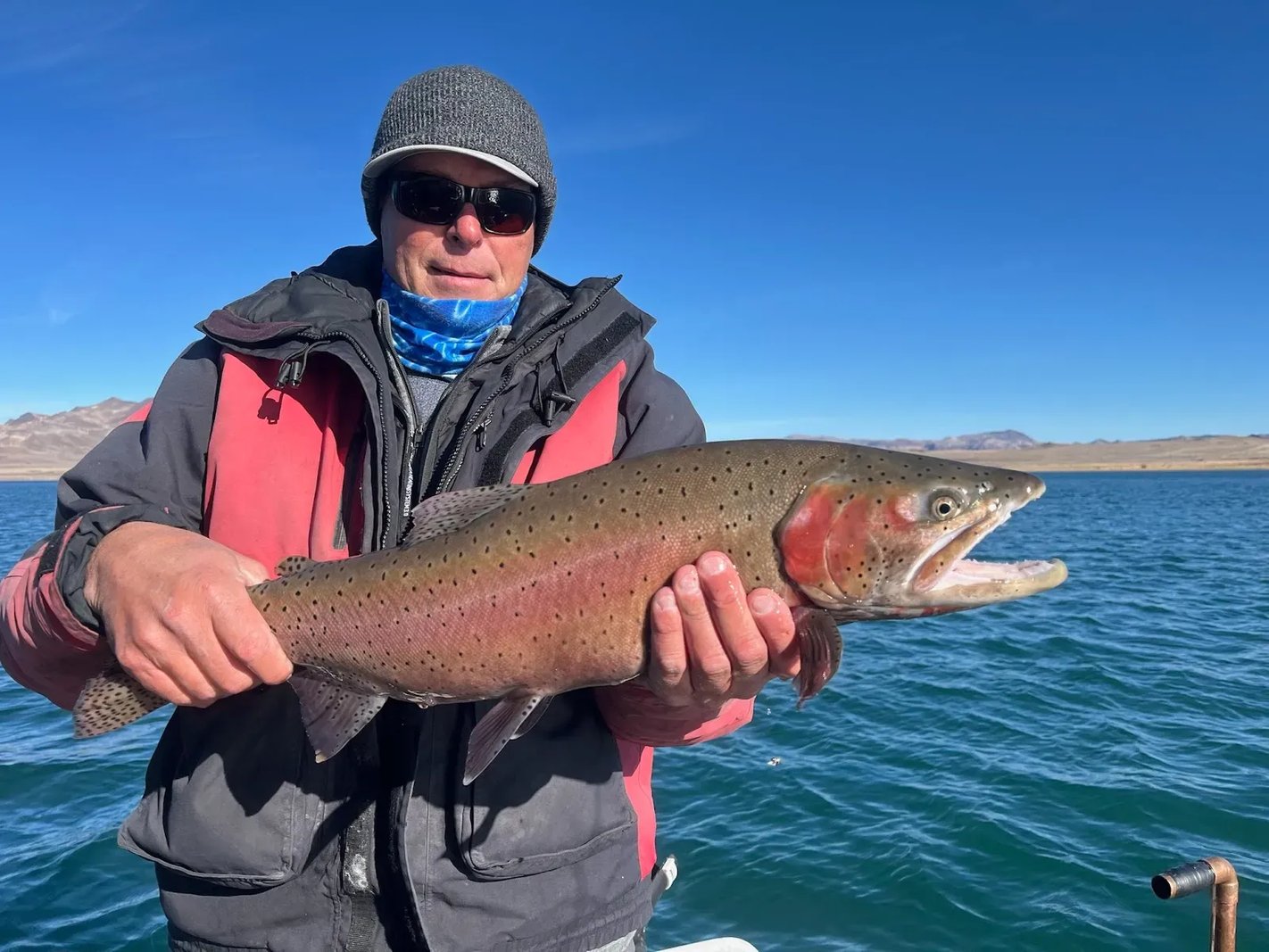 Pro Anglers Guided Lake Fishing Trip – Pyramid Lake, NV Cutthroat Trout