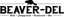 Beaver-Del Hotel & Campground logo with a fisherman and a beaver