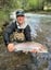 Rainbow Trout Fish, Fly Fishing in the River