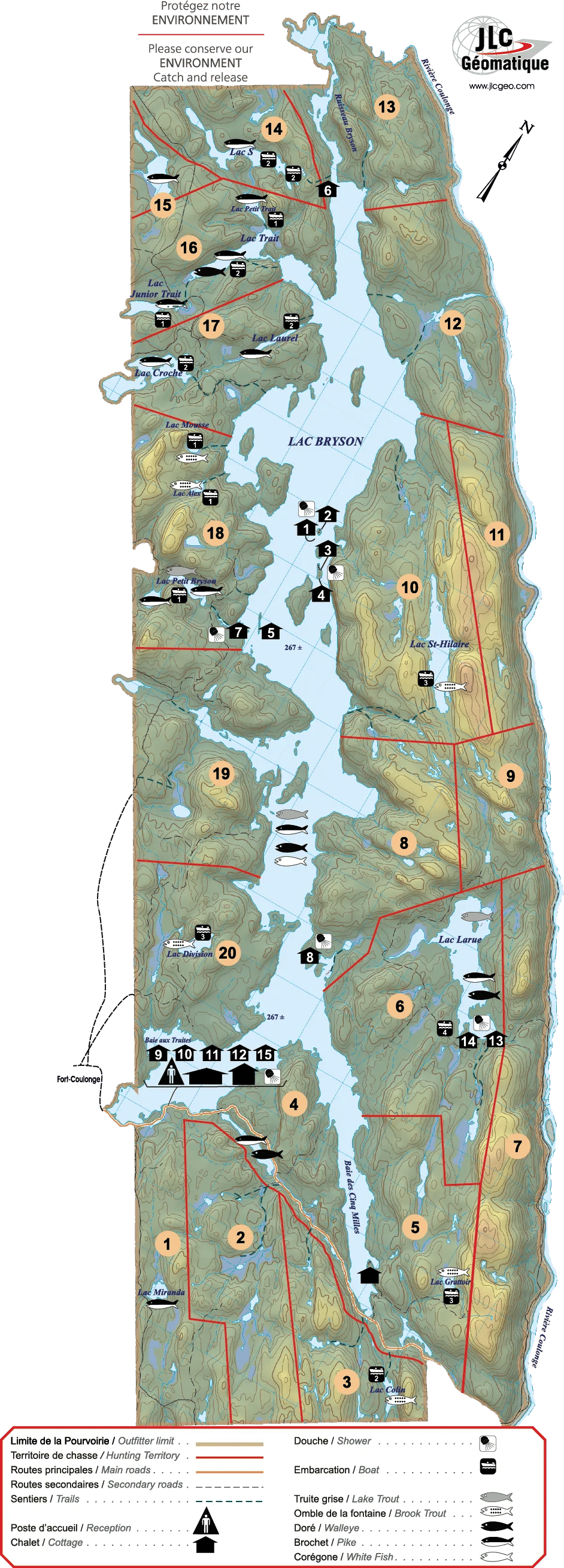 cottage map